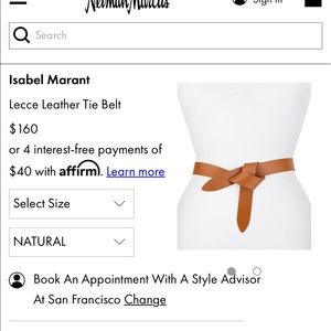 COPY - Isabel Marant Lecce belt